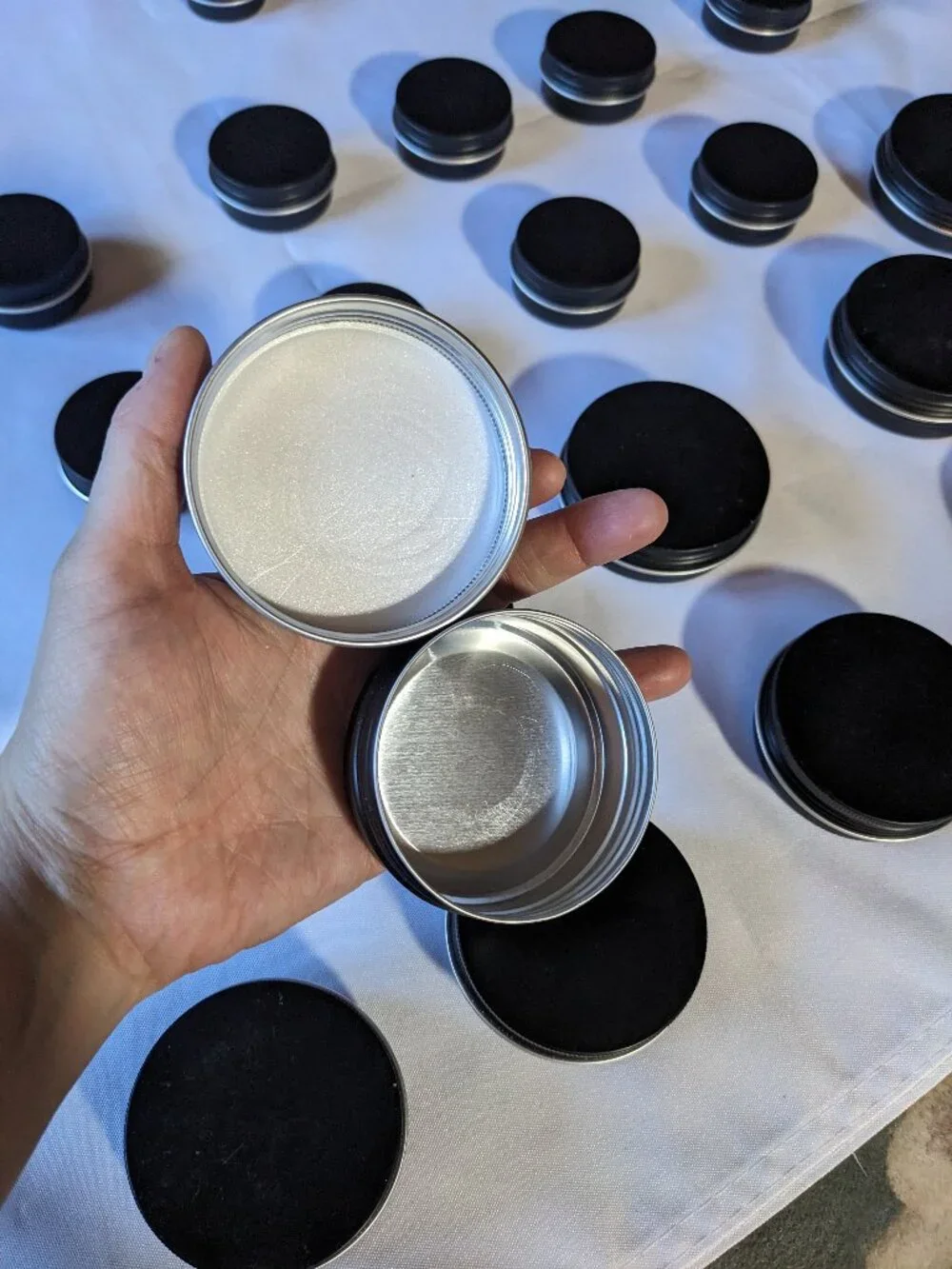 Round Beading/Crafting Black Storage Containers *All Sizes* 20 Pieces Combo Lot